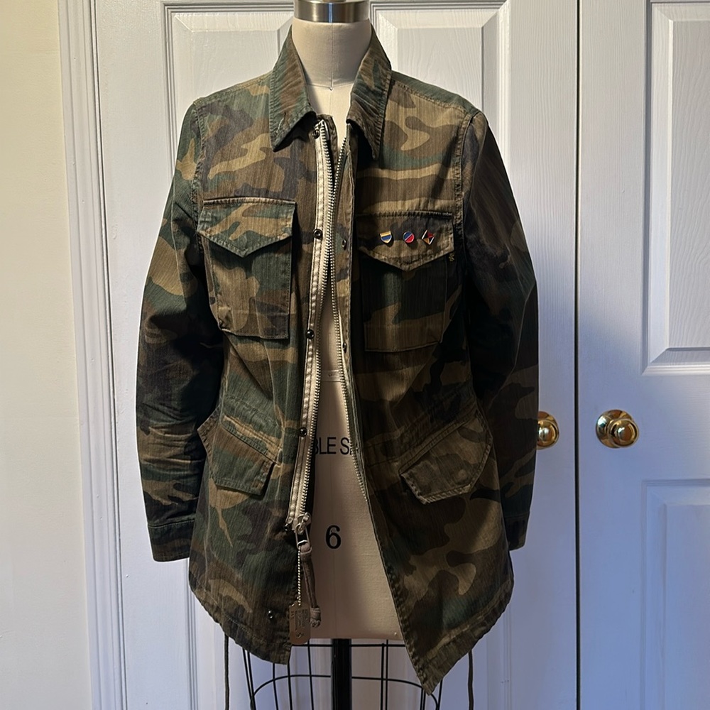 Alpha Industries Camo Canvas Jacket
